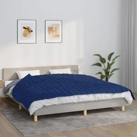 Weighted blanket blue fabric 155x220 cm 11 kg by vidaXL, Blankets - Ref: Foro24-350741, Price: 67,31 €, Discount: %