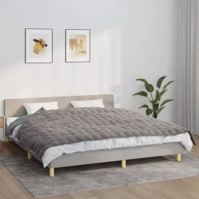 Gewichtsdecke aus grauem Stoff, 155 x 220 cm, 7 kg von vidaXL, Decken - Ref: Foro24-350776, Preis: 59,18 €, Rabatt: %