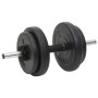 Set of bars and dumbbells with plates 60 kg by vidaXL, free weight - Ref: Foro24-3145027, Price: 220,41 €, Discount: %