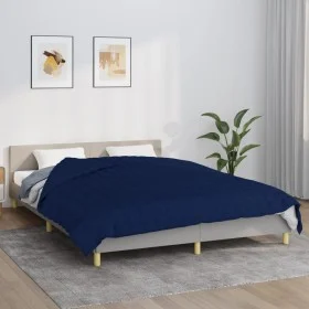 Gewichtsdecke aus blauem Stoff, 220 x 235 cm, 11 kg von vidaXL, Decken - Ref: Foro24-350746, Preis: 102,10 €, Rabatt: %
