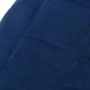 Weighted blanket blue fabric 155x220 cm 7 kg by vidaXL, Blankets - Ref: Foro24-350794, Price: 71,67 €, Discount: %