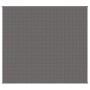 Manta con peso tela gris 200x225 cm 9 kg de vidaXL, Mantas - Ref: Foro24-350780, Precio: 69,07 €, Descuento: %