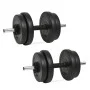 Mancuernas con discos 40 kg de vidaXL, Peso libre - Ref: Foro24-3145016, Precio: 101,59 €, Descuento: %