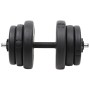 Dumbbells with discs 40 kg by vidaXL, free weight - Ref: Foro24-3145016, Price: 112,45 €, Discount: %