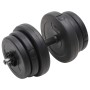 Dumbbells with discs 40 kg by vidaXL, free weight - Ref: Foro24-3145016, Price: 112,45 €, Discount: %