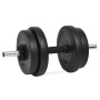 Hanteln mit Scheiben 40 kg von vidaXL, freies Gewicht - Ref: Foro24-3145016, Preis: 112,45 €, Rabatt: %