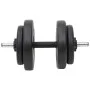 Set of bars and dumbbells with plates 60 kg by vidaXL, free weight - Ref: Foro24-3145026, Price: 140,81 €, Discount: %