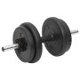 Set of bars and dumbbells with plates 60 kg by vidaXL, free weight - Ref: Foro24-3145026, Price: 197,08 €, Discount: %