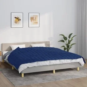 Gewichtsdecke blauer Stoff 155x220 cm 7 kg von vidaXL, Decken - Ref: Foro24-350740, Preis: 80,26 €, Rabatt: %