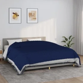 Gewichtsdecke aus blauem Stoff, 235 x 290 cm, 11 kg von vidaXL, Decken - Ref: Foro24-350750, Preis: 86,31 €, Rabatt: %