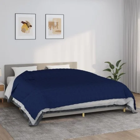 Gewichtsdecke aus blauem Stoff, 235 x 290 cm, 11 kg von vidaXL, Decken - Ref: Foro24-350750, Preis: 86,31 €, Rabatt: %