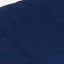 Gewichtsdecke aus blauem Stoff, 235 x 290 cm, 11 kg von vidaXL, Decken - Ref: Foro24-350750, Preis: 86,31 €, Rabatt: %