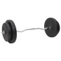 Set of bars and dumbbells with plates 120 kg by vidaXL, free weight - Ref: Foro24-3145031, Price: 416,74 €, Discount: %