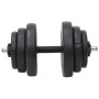 Set of bars and dumbbells with plates 120 kg by vidaXL, free weight - Ref: Foro24-3145031, Price: 416,74 €, Discount: %