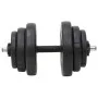 Set of bars and dumbbells with plates 120 kg by vidaXL, free weight - Ref: Foro24-3145031, Price: 358,69 €, Discount: %