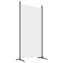 Trennwand mit 4 weißen Stoffbahnen 346x180 cm von vidaXL, Raumteiler - Ref: Foro24-350262, Preis: 47,69 €, Rabatt: %