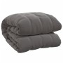 Decke mit Gewicht, grauer Stoff, 155x220 cm, 11 kg. von vidaXL, Decken - Ref: Foro24-350777, Preis: 63,55 €, Rabatt: %