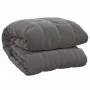 Decke mit Gewicht, grauer Stoff, 155x220 cm, 11 kg. von vidaXL, Decken - Ref: Foro24-350777, Preis: 65,78 €, Rabatt: %