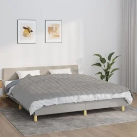 Gewichtsdecke aus grauem Stoff, 155 x 220 cm, 7 kg von vidaXL, Decken - Ref: Foro24-350722, Preis: 61,65 €, Rabatt: %