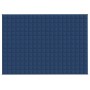 Manta con peso tela azul 138x200 cm 10 kg de vidaXL, Mantas - Ref: Foro24-350791, Precio: 61,70 €, Descuento: %