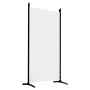 5-panel white fabric room divider screen 433x180 cm by vidaXL, Room dividers - Ref: Foro24-350266, Price: 56,43 €, Discount: %