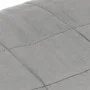 Weighted blanket gray fabric 120x180 cm 9 kg by vidaXL, Blankets - Ref: Foro24-350717, Price: 64,86 €, Discount: %