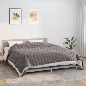 Manta con peso tela gris 235x290 cm 11 kg by vidaXL, Blankets - Ref: Foro24-350786, Price: 92,77 €, Discount: %