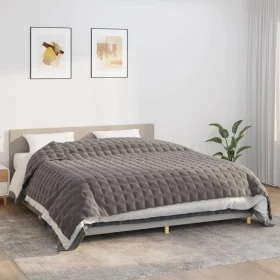 Manta con peso tela gris 235x290 cm 11 kg de vidaXL, Mantas - Ref: Foro24-350786, Precio: 92,79 €, Descuento: %