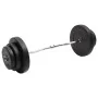 Mancuerna curl con discos 60 kg de vidaXL, Peso libre - Ref: Foro24-3145018, Precio: 148,79 €, Descuento: %