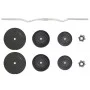 Dumbbell curl with discs 60 kg by vidaXL, free weight - Ref: Foro24-3145018, Price: 148,82 €, Discount: %