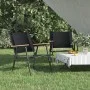 Sillas de camping 2 uds tela Oxford negro 54x55x78 cm de vidaXL, Sillas de jardín - Ref: Foro24-319485, Precio: 89,50 €, Desc...