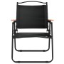 Campingstühle 2 Stück Oxford Stoff schwarz 54x55x78 cm von vidaXL, Gartenstühle - Ref: Foro24-319485, Preis: 87,39 €, Rabatt: %