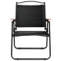 Sillas de camping 2 uds tela Oxford negro 54x55x78 cm de vidaXL, Sillas de jardín - Ref: Foro24-319485, Precio: 89,50 €, Desc...