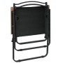 Campingstühle 2 Stück Oxford Stoff schwarz 54x55x78 cm von vidaXL, Gartenstühle - Ref: Foro24-319485, Preis: 87,39 €, Rabatt: %