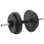 Set of bars and dumbbells with plates 60 kg by vidaXL, free weight - Ref: Foro24-3145028, Price: 172,50 €, Discount: %