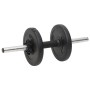 Set of bars and dumbbells with plates 60 kg by vidaXL, free weight - Ref: Foro24-3145028, Price: 208,91 €, Discount: %