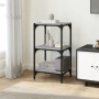 Sonoma Regal aus grauem Sperrholz und Stahl 40x33x70,5 cm von vidaXL, Bücherregale und Regale - Ref: Foro24-819310, Preis: 38...