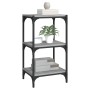 Sonoma Regal aus grauem Sperrholz und Stahl 40x33x70,5 cm von vidaXL, Bücherregale und Regale - Ref: Foro24-819310, Preis: 38...