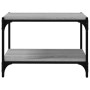 TV-Schrank aus grauem Sonoma-Sperrholz und Stahl, 60 x 33 x 41 cm von vidaXL, TV-Möbel - Ref: Foro24-819320, Preis: 33,44 €, ...