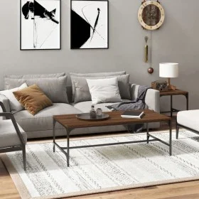 Couchtisch aus braunem Eichensperrholz, 100 x 50 x 35 cm von vidaXL, Couchtisch - Ref: Foro24-819391, Preis: 45,93 €, Rabatt: %
