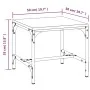 Couchtisch aus braunem Eichensperrholz, 50 x 50 x 35 cm von vidaXL, Couchtisch - Ref: Foro24-819401, Preis: 24,60 €, Rabatt: %