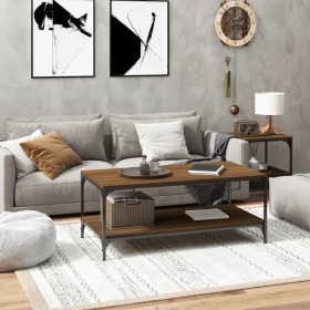Couchtisch aus braunem Eichensperrholz, 100 x 50 x 40 cm von vidaXL, Couchtisch - Ref: Foro24-819366, Preis: 62,18 €, Rabatt: %