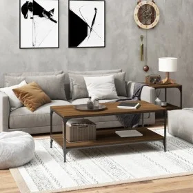 Couchtisch aus braunem Eichensperrholz, 100 x 50 x 40 cm von vidaXL, Couchtisch - Ref: Foro24-819366, Preis: 61,41 €, Rabatt: %