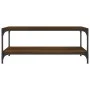Couchtisch aus braunem Eichensperrholz, 100 x 50 x 40 cm von vidaXL, Couchtisch - Ref: Foro24-819366, Preis: 61,41 €, Rabatt: %