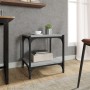 Mueble para TV contrachapada y acero gris Sonoma 40x33x41 cm de vidaXL, Muebles TV - Ref: Foro24-819305, Precio: 34,21 €, Des...