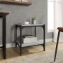 Mueble para TV contrachapada y acero gris Sonoma 40x33x41 cm de vidaXL, Muebles TV - Ref: Foro24-819305, Precio: 33,76 €, Des...