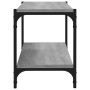 TV-Schrank aus grauem Sonoma-Sperrholz und Stahl, 80 x 33 x 41 cm von vidaXL, TV-Möbel - Ref: Foro24-819335, Preis: 52,78 €, ...