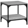 Mesa de centro madera contrachapada gris Sonoma 50x50x40 cm de vidaXL, Mesas de centro - Ref: Foro24-819375, Precio: 41,87 €,...