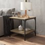 Mesas auxiliares 2 uds contrachapada roble Sonoma 40x40x40 cm de vidaXL, Mesas de centro - Ref: Foro24-819380, Precio: 53,89 ...