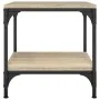 Side tables 2 units Sonoma oak plywood 40x40x40 cm by vidaXL, Coffee table - Ref: Foro24-819380, Price: 53,95 €, Discount: %